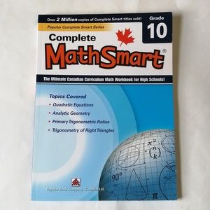 MathSmart Grade 10 Canadian Curriculum Workbook